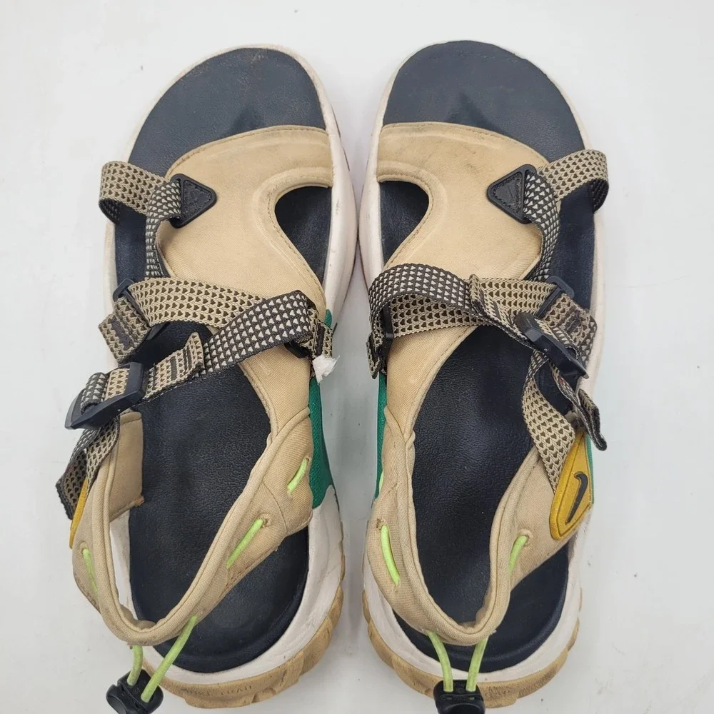Men's Nike‎ Oneonta Trail Black Cobblestone Sandals DJ6604-200 Outdoor Hiking 8